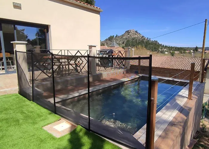 Entiere Bellevue - Balneo - Piscine - Clim فيلة Montséret